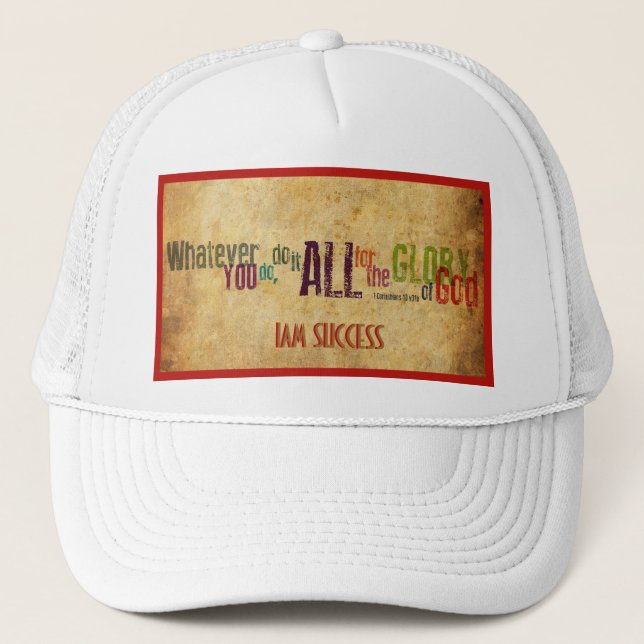 GORRA DE CAMIONERO TODO EL ELOGIO (Anverso)