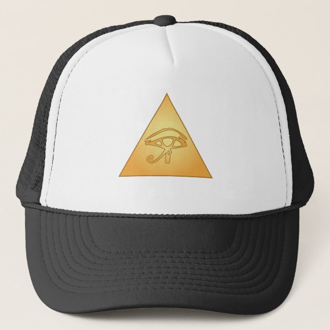 Gorra De Camionero Todo el ojo que ve/ojo de Horus: (Anverso)