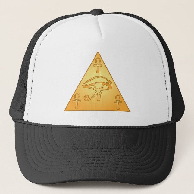 Gorra De Camionero Todo el ojo que ve/ojo de Horus: (Anverso)