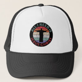 Gorra De Camionero Todo Lo Que Necesito Es Jesucristo