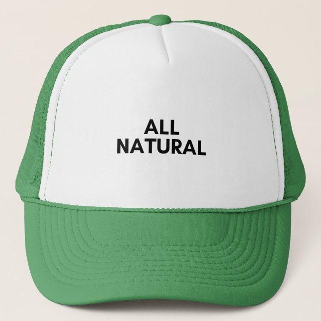 Gorra De Camionero todo natural (Anverso)