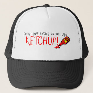 Gorra De Camionero Todo prueba mejor con la salsa de tomate