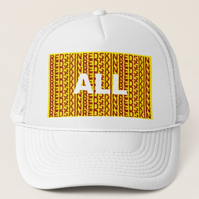 GORRA DE CAMIONERO TODO REDSKIN (Anverso)