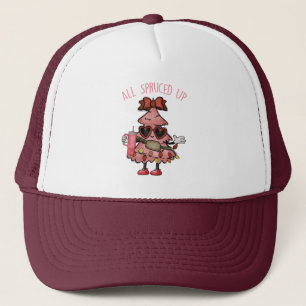 Gorra De Camionero Todo reestructurado - Gracioso árbol de Navidad Bo