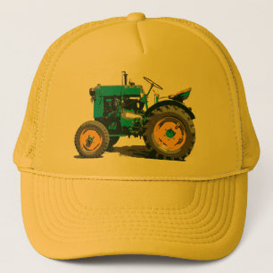 Gorra De Camionero ¡Todos ama un tractor viejo grande!