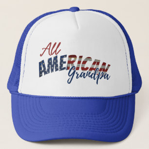 GORRA DE CAMIONERO TODOS LOS AMERICANOS GRANDPA TRUCKER HAT