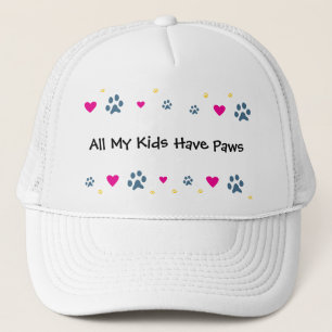 Gorra De Camionero Todos mis Niño-Niños tienen patas