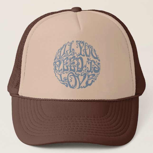 Gorra De Camionero Todos necesitan amor III (Anverso)