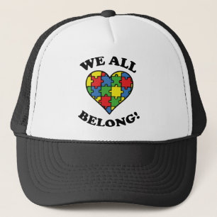 Gorra De Camionero Todos Pertenecemos - Conciencia sobre el autismo