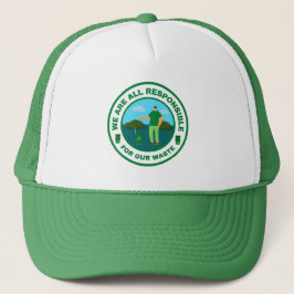 Gorra De Camionero Todos somos responsables de nuestros residuos