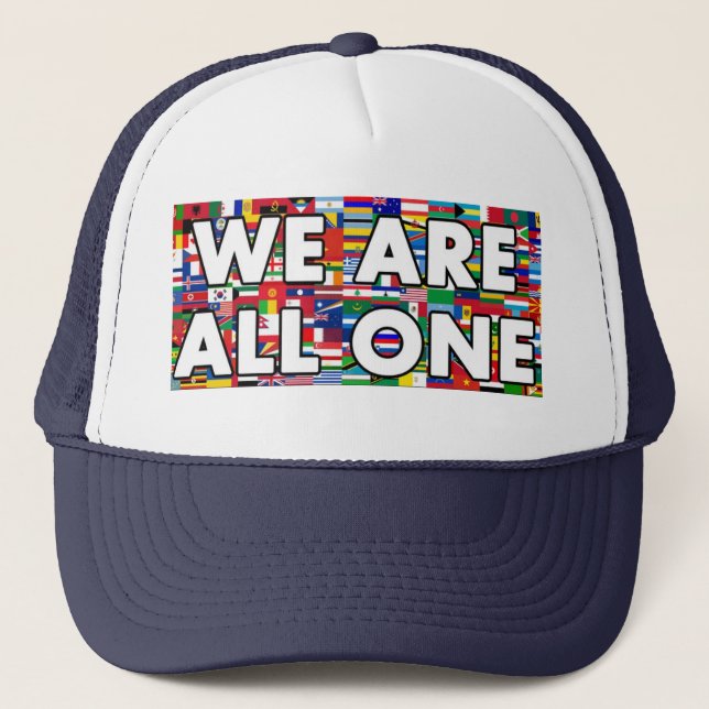 Gorra De Camionero Todos Somos Uno 016 (Anverso)