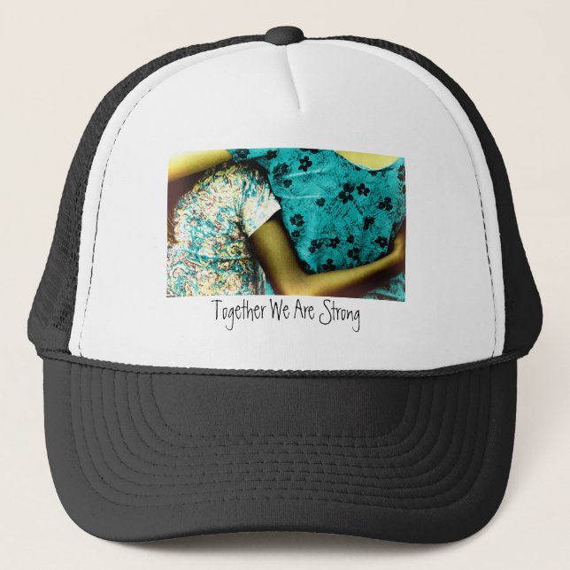 Gorra De Camionero Together We Are Strong (Anverso)