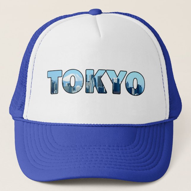 Gorra De Camionero Tokio Japón 023 (Anverso)