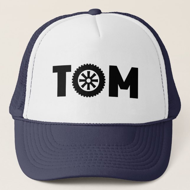 Gorra De Camionero Tom Petrol Head Trucker Hat (Anverso)