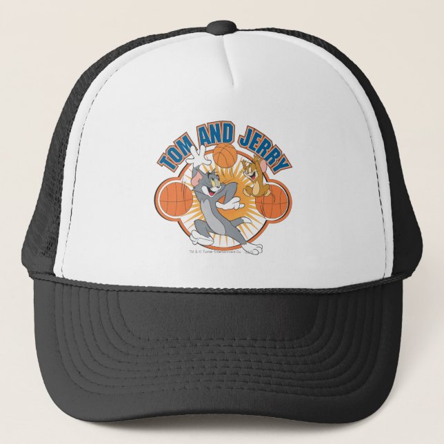 Gorra De Camionero Tom y Jerry Basketball 4 (Anverso)