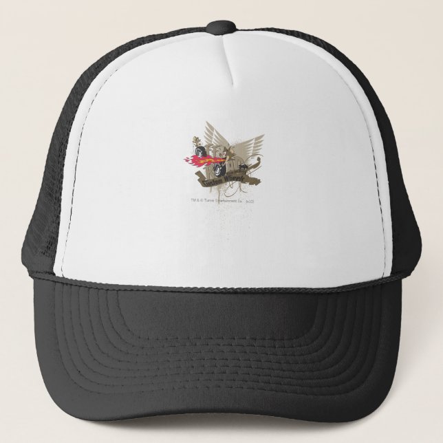 Gorra De Camionero Tom y Jerry Custome Wheels (Anverso)