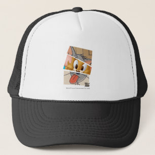 Gorra De Camionero Tom y Jerry el Tom y Jerry Mashup