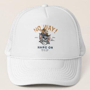 Gorra De Camionero Tom y Jerry Golfing "De ninguna manera"