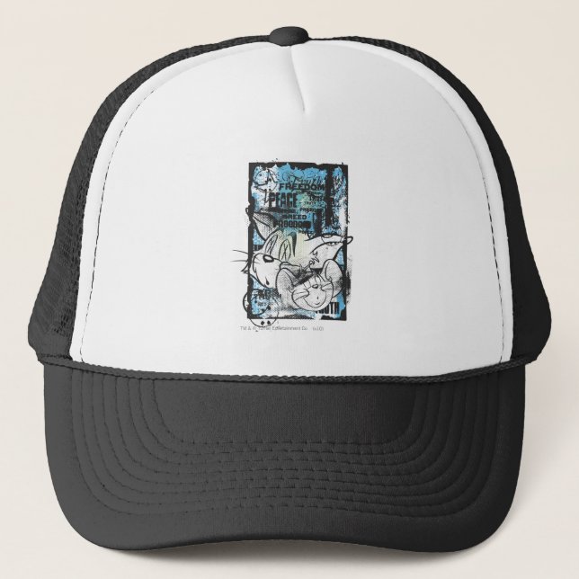 Gorra De Camionero Tom y Jerry Grimey (Anverso)