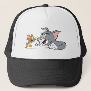 Gorra De Camionero Tom y Jerry hace caras