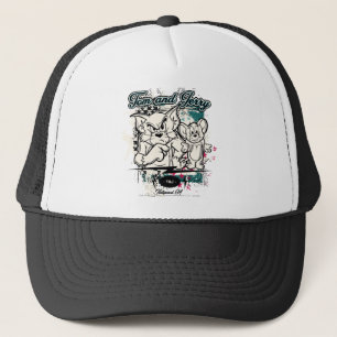 Gorra De Camionero Tom y Jerry Hollywood CA