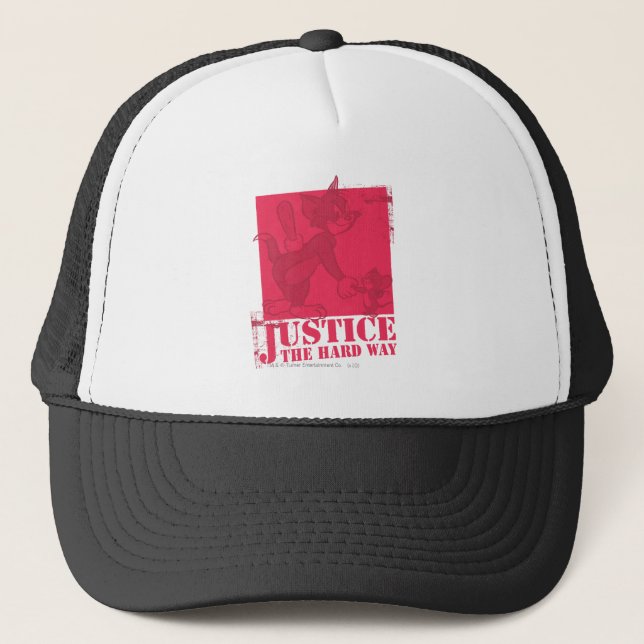 Gorra De Camionero Tom y Jerry Justice (Anverso)