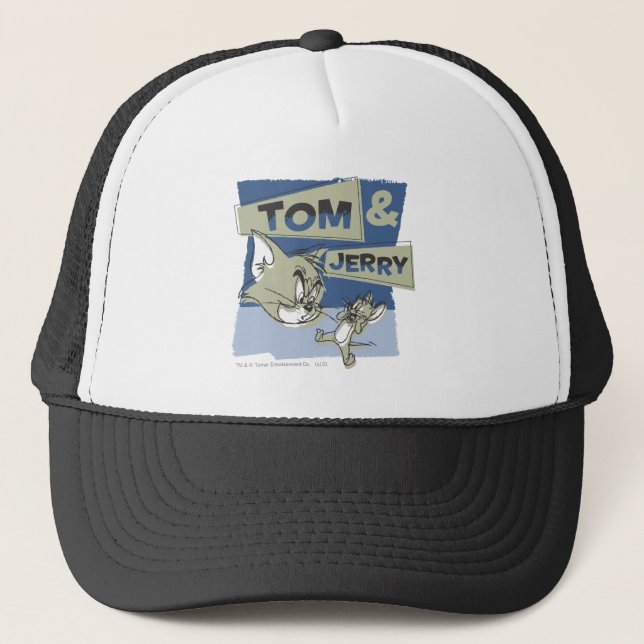 Gorra De Camionero Tom y Jerry Scardey Mouse (Anverso)