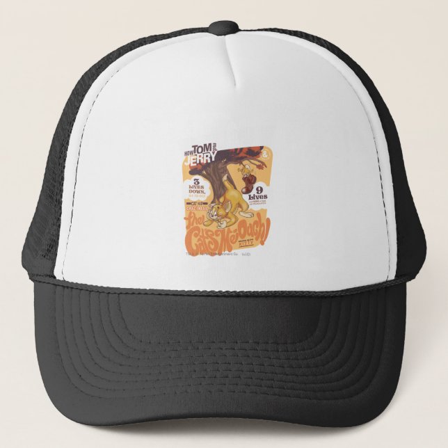 Gorra De Camionero Tom y Jerry The Cats Me-Ouch (Anverso)