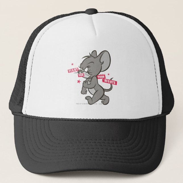 Gorra De Camionero Tom y Jerry Tough Mouse 3 (Anverso)