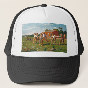 Gorra De Camionero Toma el Whip (1872) de Winslow Homer.