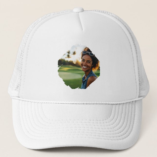 Gorra De Camionero Toma personalizada de pincel fotográfico (Anverso)