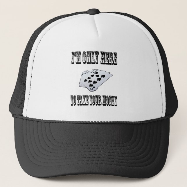 Gorra De Camionero Toma tu dinero (Anverso)