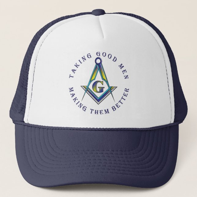 Gorra De Camionero Tomar a buenos hombres (Anverso)