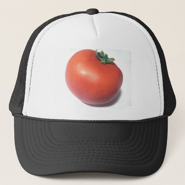 Gorra De Camionero Tomate Rojo (Anverso)