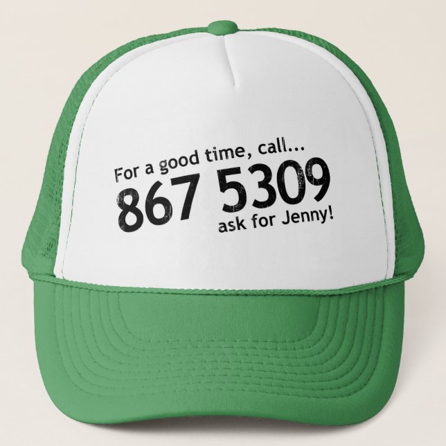 Gorra De Camionero Tommy 867 5309 Tutone (Anverso)