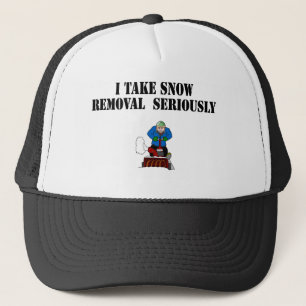 Gorra De Camionero Tomo retirada de la nieve seriamente