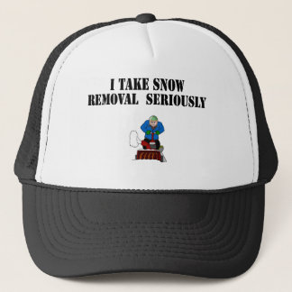 Gorra De Camionero Tomo retirada de la nieve seriamente