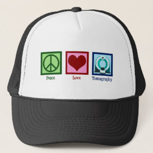 Gorra De Camionero Tomografía Paz Tomografía de Amor