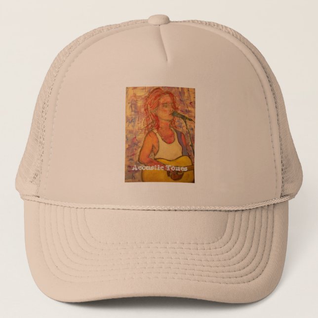 Gorra De Camionero Tonos acústicos camiseta (Anverso)