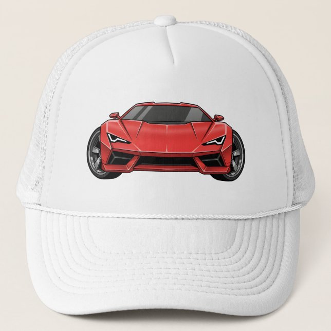 Gorra De Camionero Toon Car Style (Anverso)