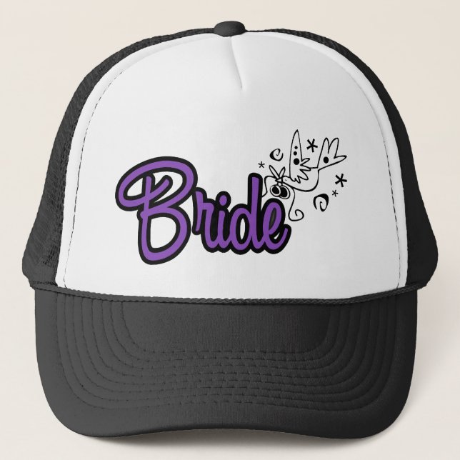 Gorra De Camionero ToonDoveBridePurp (Anverso)