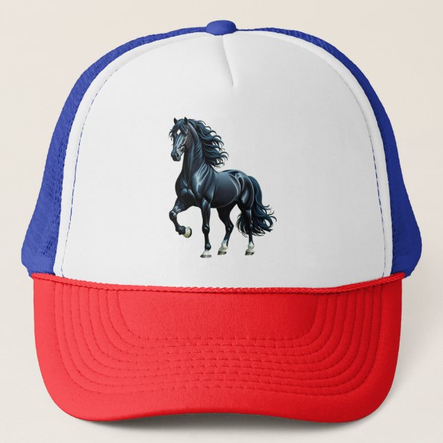 Gorra De Camionero Top Design Friesenpferd (Anverso)