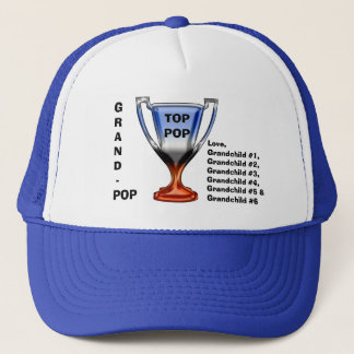 Gorra De Camionero Top Pop Trophy Head Topper (For Grand-Pop)