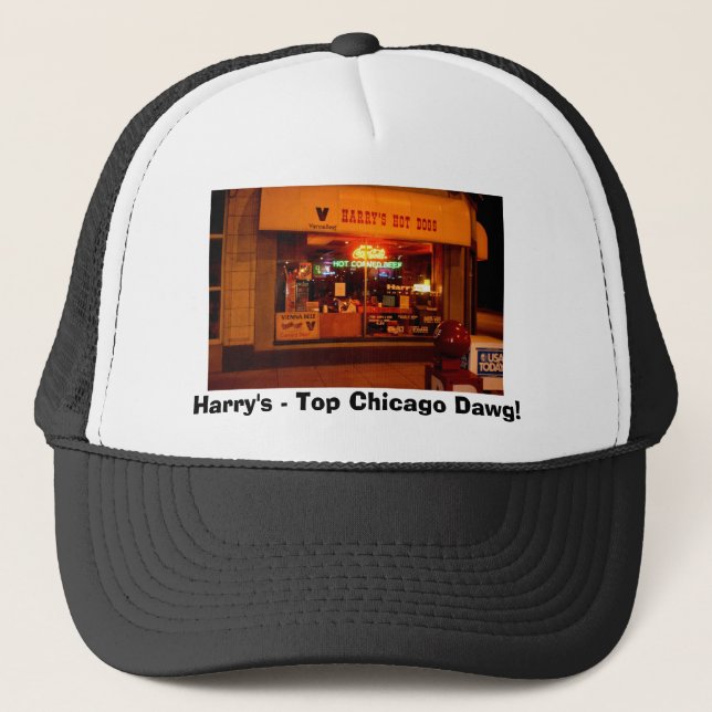 Gorra De Camionero ¡TOPDAWG, Harry - Chicago superior Dawg! (Anverso)