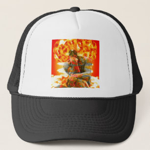 Gorra De Camionero Tormenta de inteligencia atómica