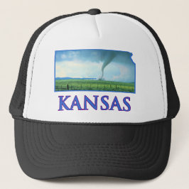 Gorra De Camionero Tornado de Kansas