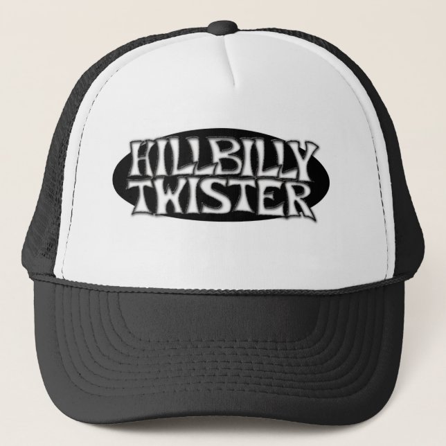 Gorra De Camionero Tornado del Hillbilly (Anverso)