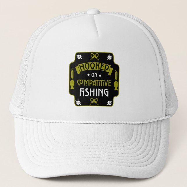Gorra De Camionero Torneo de Pesca Competitiva (Anverso)