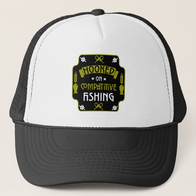 Gorra De Camionero Torneo de Pesca Competitiva (Anverso)