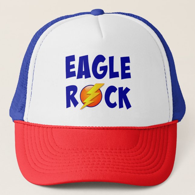 Gorra De Camionero Tornillo Lightning de Eagle Rock (Anverso)